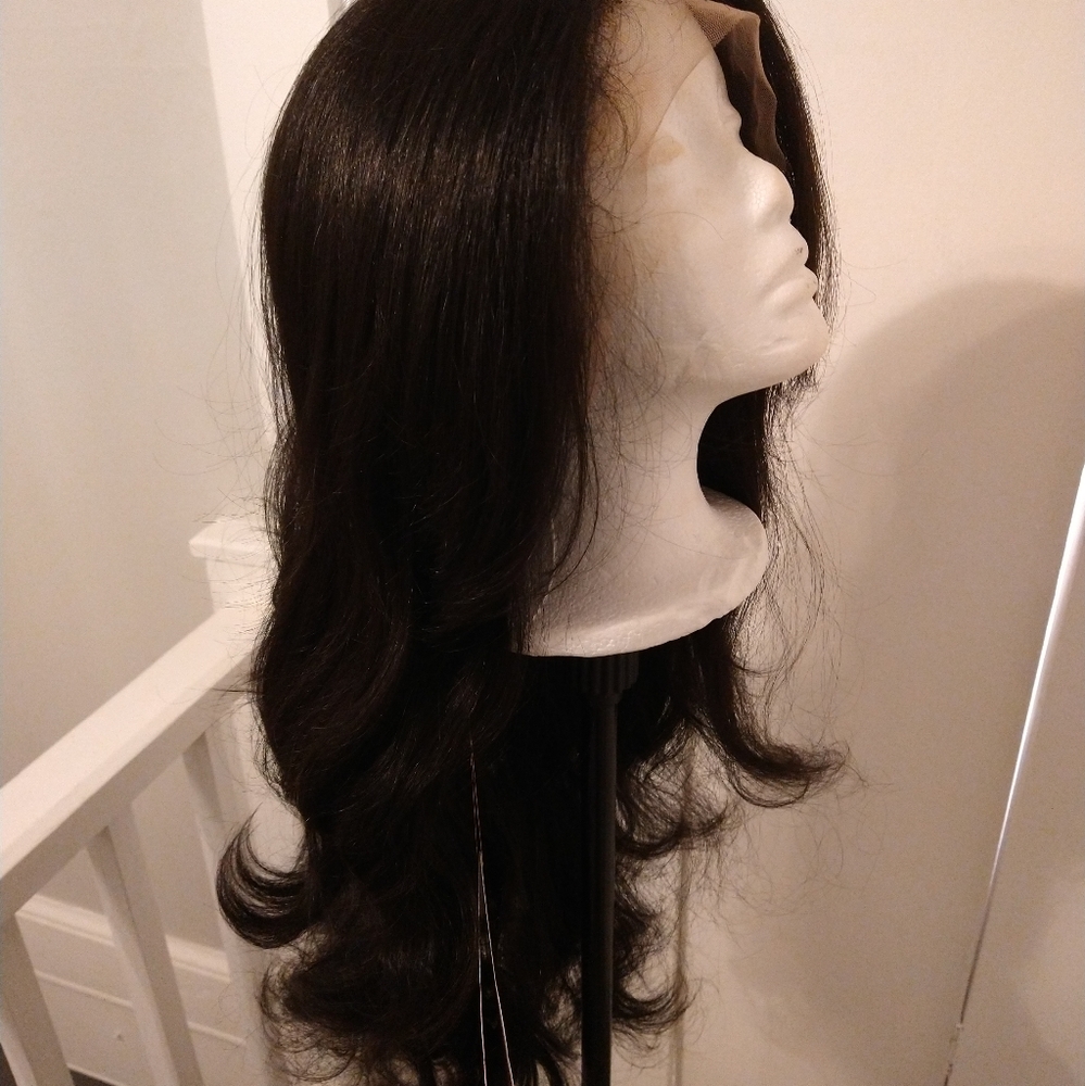 Laurel synthetic lace frontal wig #2